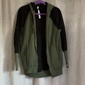 Alo yoga oversized long line jacket